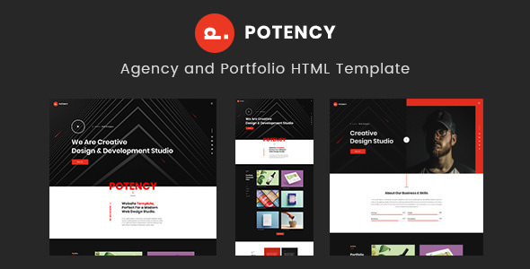 Potency – Creative Agency html template