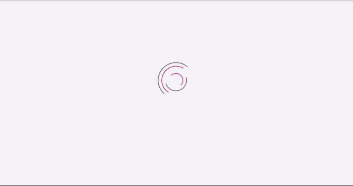 Animated css loader