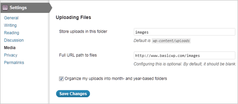 unable to create upload folder
