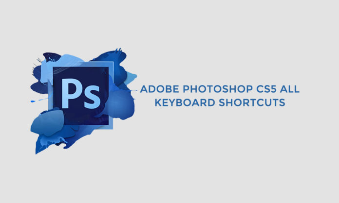 photoshop cs5 shortcuts