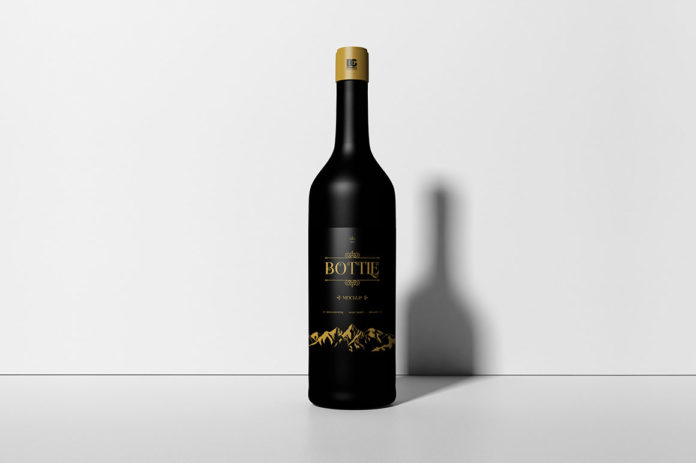 Wine Bottle Label – Free Mockup