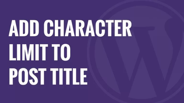 How to Set a Character Limit for Post Titles in WordPress
