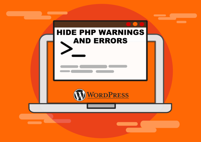 How to hide PHP warnings and notice in WordPress