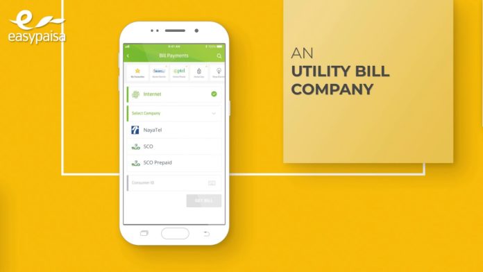 Pay Electricity Bill Via easypaisa