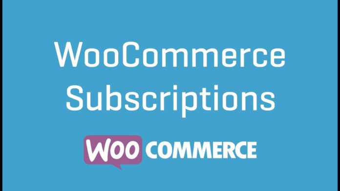 setup subscriptions in woocommerce