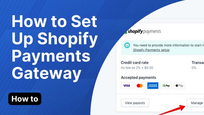 How to setup shopify payments 2022