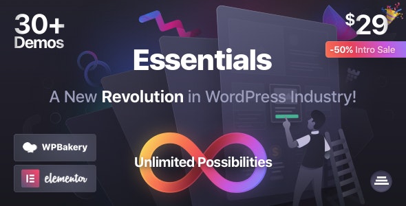 Essentials Best Multipurpose WordPress Theme